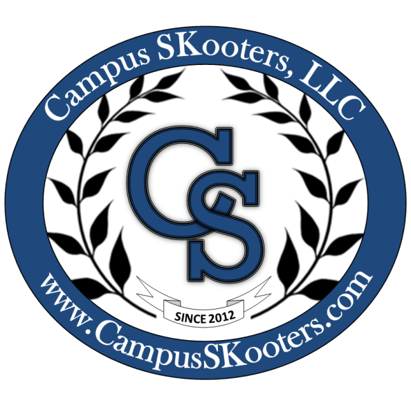 Campus Skooters Seal - Black & white